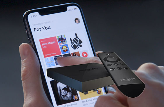 apple music to fire TV