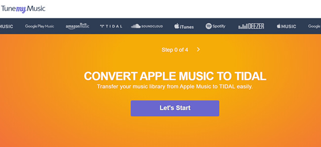 apple music to tidal tunemymusic