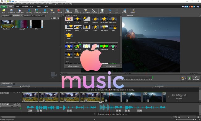 videopad fade in videopad fade in