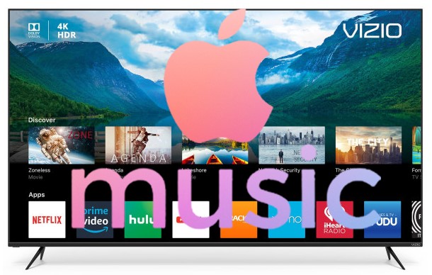 apple music to vizio tv
