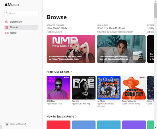 apple music web