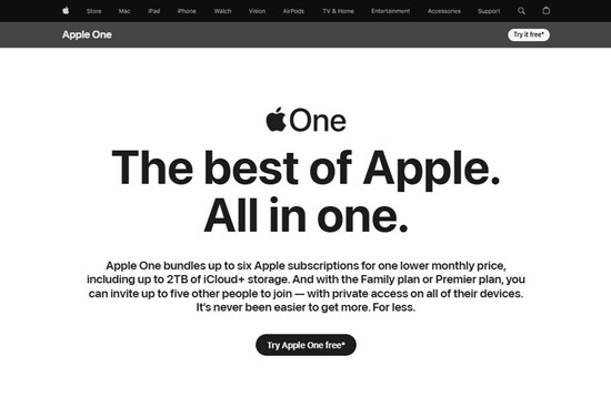 apple one