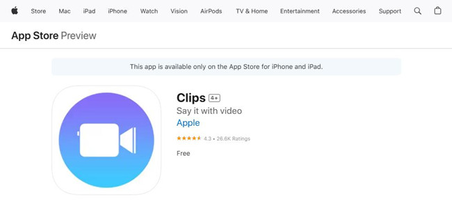 apple stroe clips