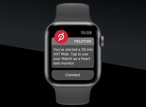 apple watch peloton integration