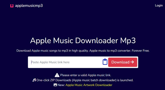 applmusicdownloader search bar