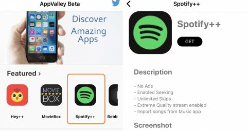 get spotify ++