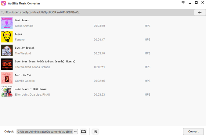 audbite spoitfy music converter
