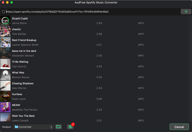 audfree spotify music converter