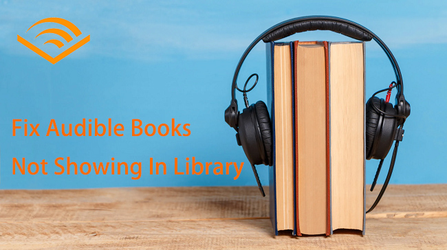 fix audible books not showing in library