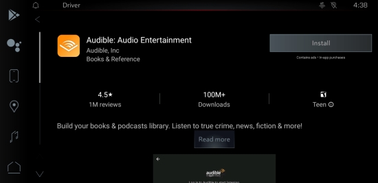 audible for android auto app