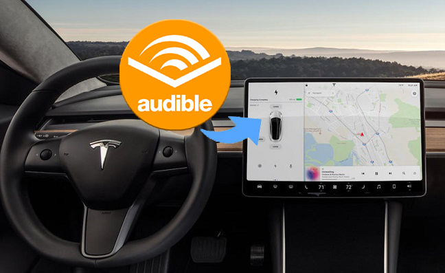 play audible on tesla