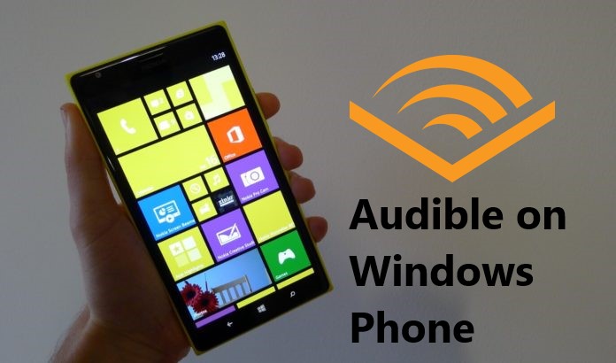 listening to audible on windows phone