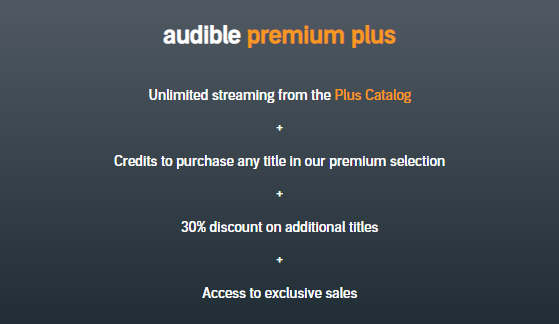 audible premium plus