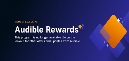 audible rewards not working