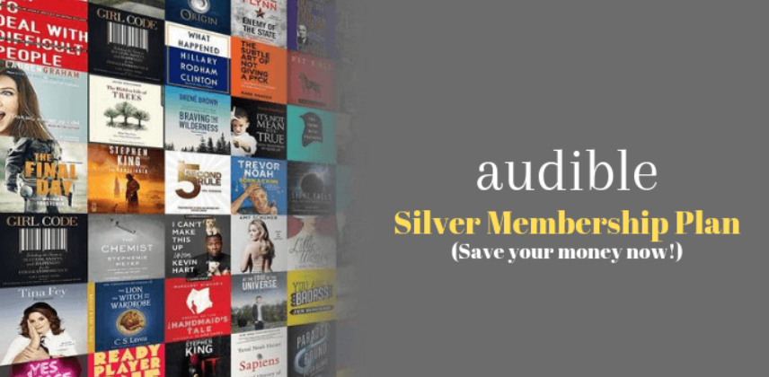 how to unlock audible silver membership