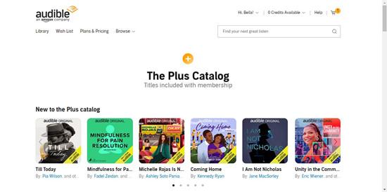 audible the plus catalog