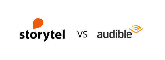 audible vs storytel
