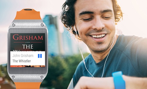 audiobooks on samsung gear