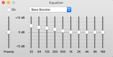 mac bass booster