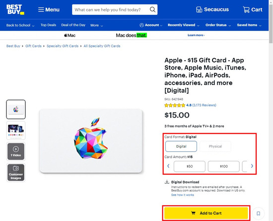 bestbuy buy apple gift card