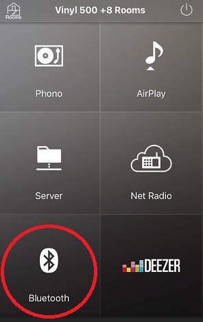 bluetooth on musiccast