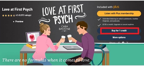 buy audible plus titles