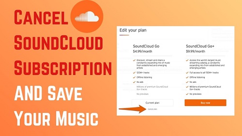 cancel soundcloud subscription