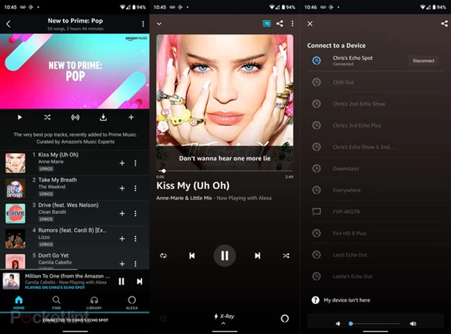 cast amazon music to alexa echo