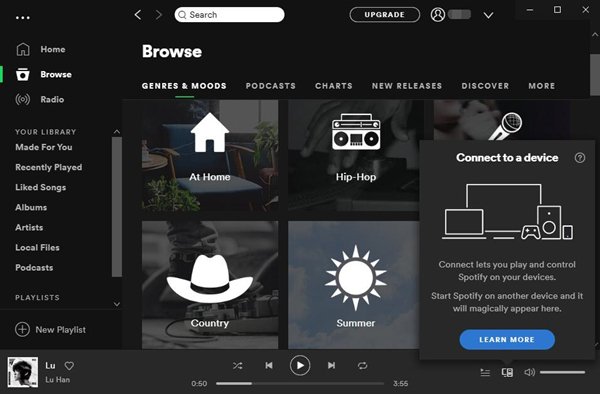restaurant greb kan ikke se How to Chromecast Spotify from Your Devices [Updated]