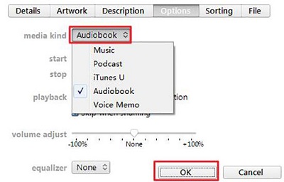 change media type itunes