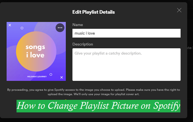 how to change order of spotify playlist