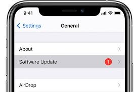 check for ios system updates