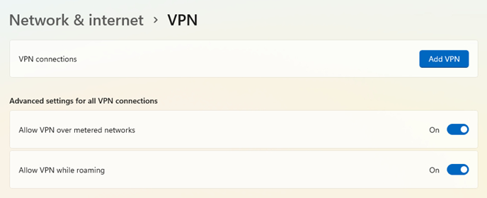 check vpn on pc