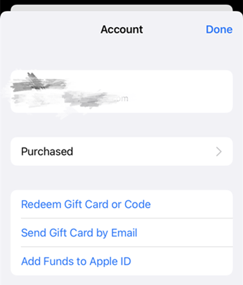 choose apple gift card