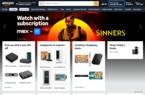 click amazon music profile