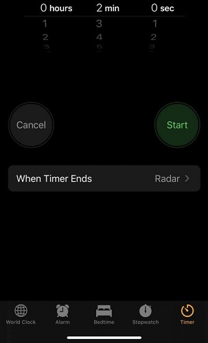 clock app iphone