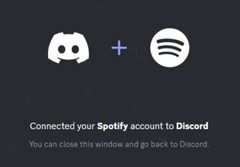 connected spotify account to discord