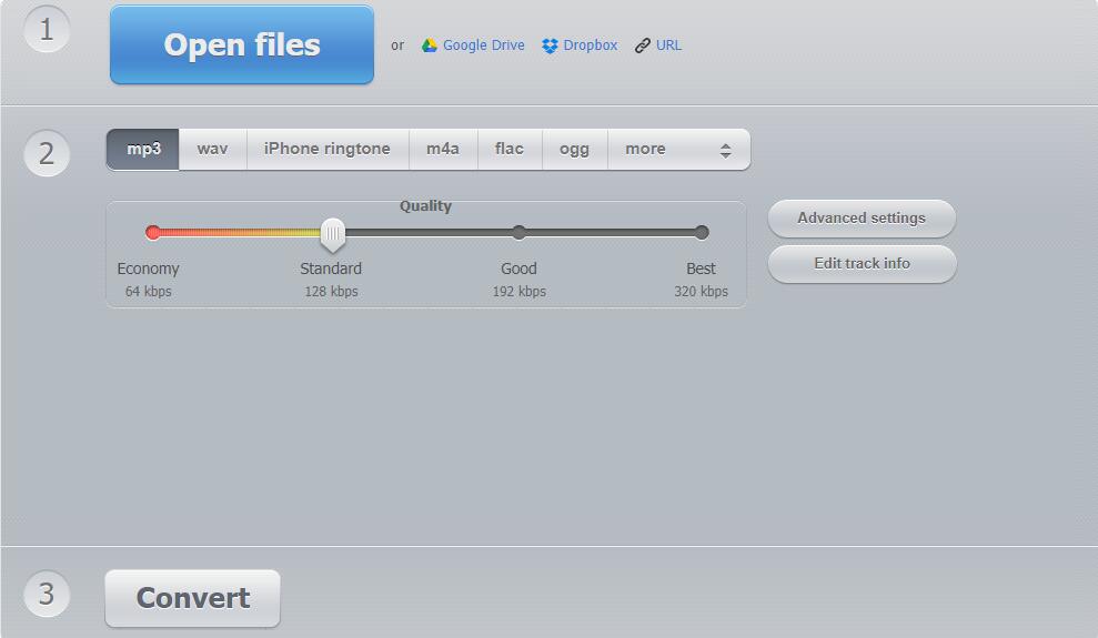 convert audible to mp3 on online audio converter