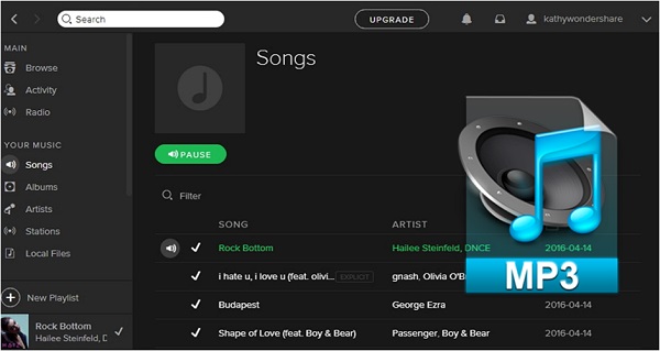 convertir musica de spotify a mp3