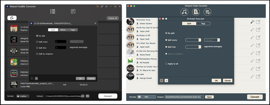 converting screen comparison