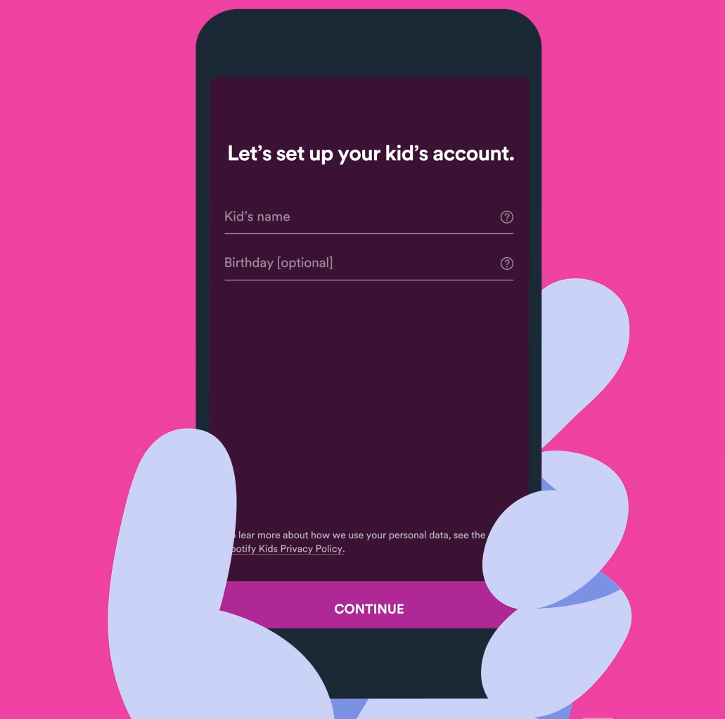 create account