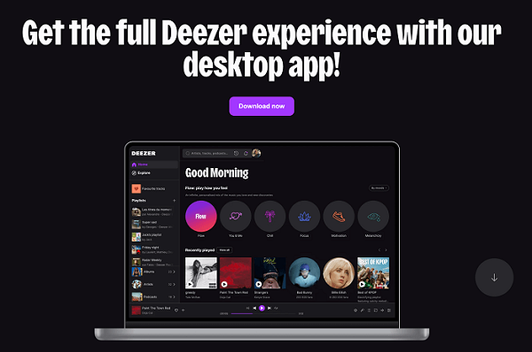 deezer download page