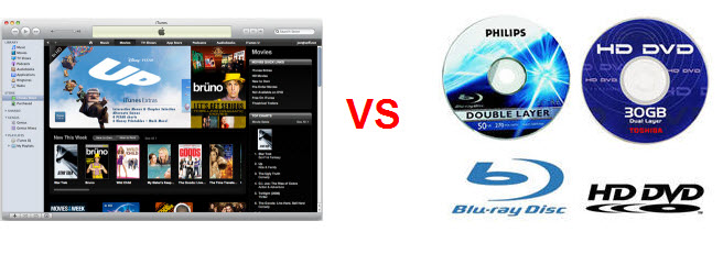 digital movies vs dvd and blu-rays