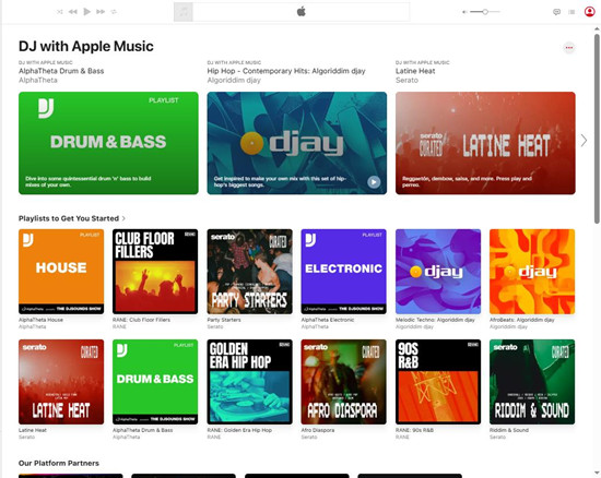 dj with apple music