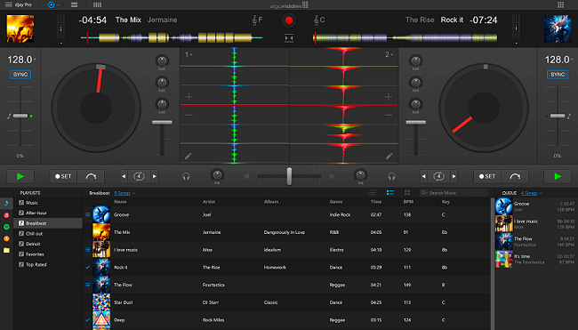 apple music to djay windows