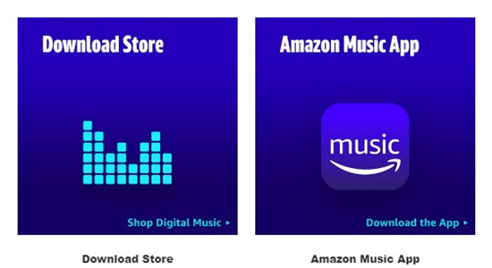purchase music or download music from Amazon Music