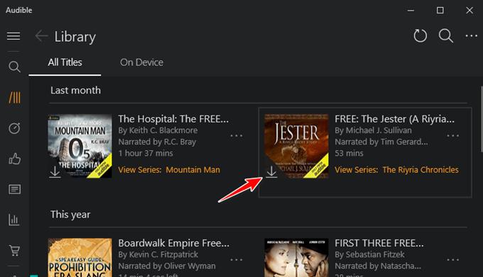 download audible audiobook on chromebook