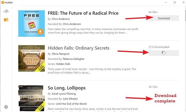 download audible books from website