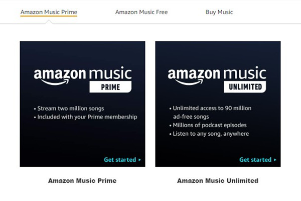 Amazon Music Servce Not Support