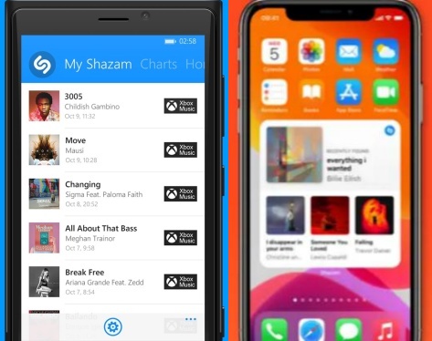 download music from shazam android iphone